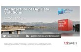 Architecture of Big Data Solutions