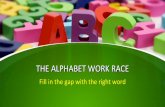 Alphabet work race