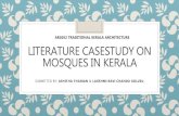 Literature casestudy on mosques in kerala