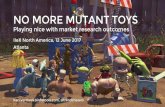 No more mutant toys: Playing Nice with MRX Outcomes
