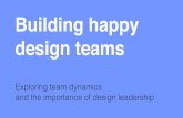 Building Happy Design Teams - Kate Greenstock [Camp Digital 2017]