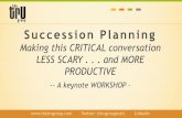 A Perspective Shift: Succession Planning