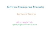 Software Engineering : Software testing