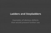 Ladders and Stepladders