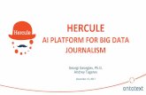 Hercule: Journalist Platform to Find Breaking News and Fight Fake Ones