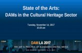 DAMLA 2017 State of the Arts: DAMs in the cultural heritage sector