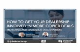 Deal Exposure: How To Get Involved In More Copier Deals