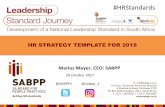 Hr strategy 2018 Template for 2018