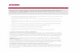 Klöckner & Co SE - Interim Management Statement for Q1 2017