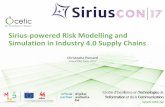 SiriusCon 2017 - Sirius-powered Risk Modelling and Simulation in Industry 4.0 Supply Chains