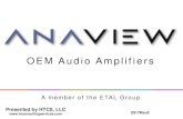 ANAVIEW CLass D Amplifiers