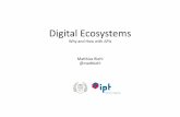 Digital Ecosystems - Why and How with APIs - APIDays Zurich 2017