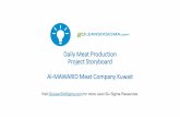 PROJECT STORYBOARD: Lean Six Sigma Increases Daily Meat Production by 25%