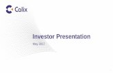 2017 may calix investor presentation