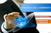 Producer examples, producer meaning, producer company section, producer act