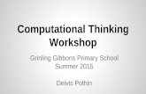 Computational thinking workshop