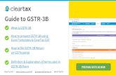 GSTR 3B Guide - ClearTax