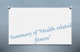 pe 8, 1st quarter Health related fitness