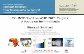 COUNTDOWN on WHO 2020 Targets: A Focus on helminthiasis