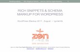 Rich Snippets & Schema Markup for Wordpress