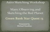 Observing and Sketching Mars