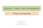 Quality tools and techniques- 7 tools of quality