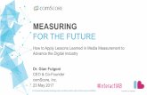 Interact 2017 Keynote speech: Measuring the future by Gian Fulgoni, CEO & Co-Founder, comScore