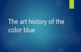 Art History of the Color Blue