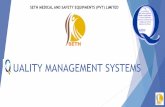 Quality Management Systems | Seth Safety Products.