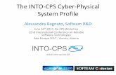 DE-CPS 2017 The INTO-CPS Cyber-Physical System Profile Alessandra Bagnato