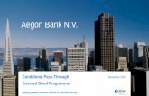 Aegon Bank N.V. Covered bond 4th issuance investor presentation