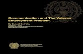 Communication and the Veteran Employment Problem