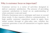 Customer Focus on Service