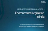 Environmental legislation in india