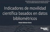 Indicadores de movilidad científica basados en datos bibliométricos