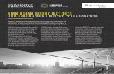 Birmingham Energy Institute - Fraunhofer UMSICHT Collaboration