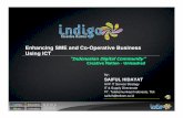 Enhancing SME and Co-Operative Business Using ICT By Saiful Hidayat