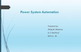 Dhiraj seminar # power system automation