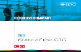State of CIO 2017 -Executive Summary @CIOonline