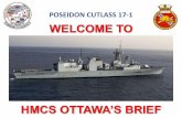 CO's presentation - HMCS Ottawa - July 2017