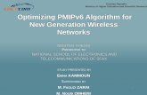 Optimizing PMIPv6 algorithm for New Generation Wireless Networks