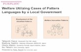 Welfare Pattern Languages by a Local Government (PURPLSOC2017)