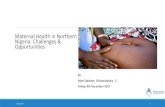 Maternal health in northern Nigeria: Challenges & Opportunities