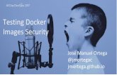 Testing Docker Images Security -All day dev ops 2017