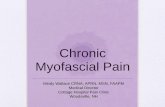 Chronic myofascial pain