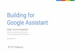 Building for Google Assistant