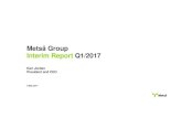 Metsa Group, presentation January-March 2017 Q1 results