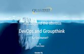 DevOps and Groupthink An Oxymoron?