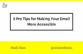 role=drinks AMS Meetup: 5 Pro Tips for Making Your Email More Accessible
