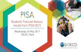 Students' Financial Literacy: Results from PISA 2015